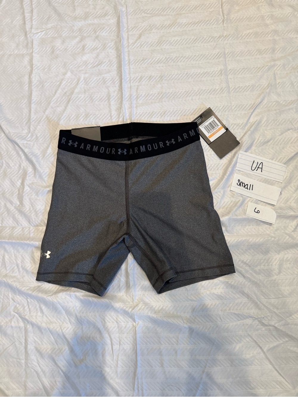 Under Armour women’s Gray Compression Shorts
